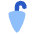 Umbrella Stand Icon from Plump Flat Set
