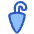 Umbrella Stand Icon from Plump Duo Set
