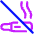 Vape Free Icon from Plump Neon Set
