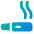 Vaping Rooms Icon from Plump Gradient Set