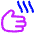 Wash Hand Dry Icon from Plump Neon Set