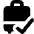 Carry On Bag Check Icon from Core Solid Set