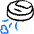 Cleaning Robot Vacuum Icon from Freehand Duotone - Free Set