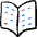 Disability Blind Read Icon from Freehand Duotone - Free Set