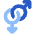 Gender Gay 1 Icon from Core Flat Set