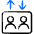 Lift Two People Elevator Icon from Freehand Duotone - Free Set