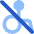 Not Accessible Icon from Core Flat Set