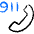 Safety 911 Call Icon from Freehand Duotone - Free Set