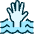 Safety Drown Hand Icon from Ultimate Duotone - Free Set