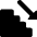 Stairs Descend Icon from Ultimate Bold - Free Set