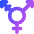 Transgender Symbol Icon from Core Gradient Set