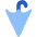 Umbrella Stand Icon from Core Flat Set