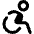 Wheelchair 2 icon - Free transparent PNG, SVG. No sign up needed.