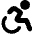 Wheelchair 2 icon - Free transparent PNG, SVG. No sign up needed.