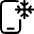 Weather App Snow Icon from Ultimate Regular Set