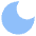 Angled Moon icon - Free transparent PNG, SVG. No sign up needed.