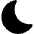 Angled Moon icon - Free transparent PNG, SVG. No sign up needed.