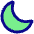 Angled Moon Icon from Plump Pop Set