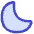 Angled Moon icon - Free transparent PNG, SVG. No sign up needed.