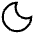 Angled Moon icon - Free transparent PNG, SVG. No sign up needed.
