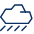 Cloud Rain 1 icon - Free transparent PNG, SVG. No sign up needed.