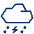 Cloud Snow Storm icon - Free transparent PNG, SVG. No sign up needed.