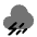 Cloud Storm icon - Free transparent PNG, SVG. No sign up needed.