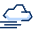 Cloud Wind 1 icon - Free transparent PNG, SVG. No sign up needed.