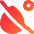 Drop Degree Sign Slash Icon from Flex Gradient Set