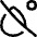 Drop Degree Sign Slash Icon from Flex Line Set