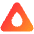 Drop Triangle Icon from Core Gradient Set