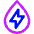 Droplet Water Ec Icon from Core Neon Set