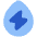 Droplet Water Ec Icon from Plump Flat Set