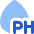 Droplet Water Ph Icon from Flex Flat Set