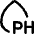 Droplet Water Ph Icon from Flex Line Set