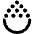 Droplet Water Salinity Icon from Plump Remix Set