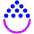 Droplet Water Salinity Icon from Plump Neon Set