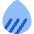 Droplet Water Total Dissolved Solids Icon from Flex Flat Set
