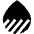 Droplet Water Total Dissolved Solids Icon from Sharp Solid Set