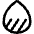 Droplet Water Total Dissolved Solids Icon from Flex Line Set