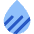 Droplet Water Total Dissolved Solids Icon from Core Flat Set