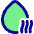 Droplet Water Voc Icon from Plump Pop Set