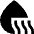 Droplet Water Voc Icon from Sharp Solid Set