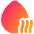 Droplet Water Voc Icon from Plump Gradient Set