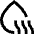 Droplet Water Voc Icon from Sharp Line Set
