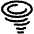 Hurricane Icon from Plump Line Set