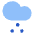 Light Snow Cloud Icon from Core Flat Set