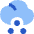 Light Snow Cloud Icon from Flex Flat Set