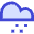 Light Snow Cloud Icon from Sharp Duo Set