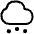 Light Snow Cloud Icon from Plump Line Set